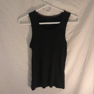 Girl's XL 14/16 Black Faded Glory Tank Top with Pink Thread Accent